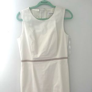 Calvin Klein White Shift - NWOT
